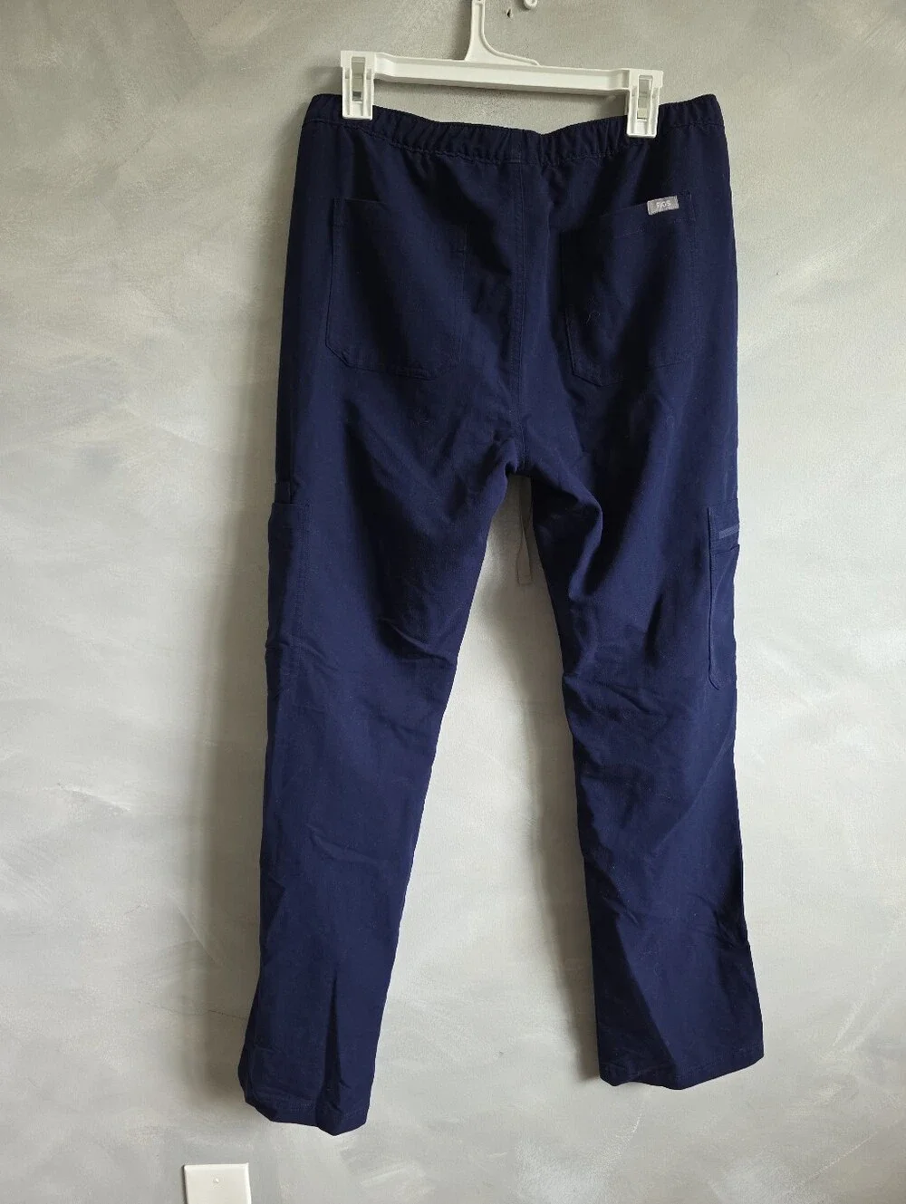 FIGS Technical Collection Stretch Navy Deep Blue Scrub Pants Men M